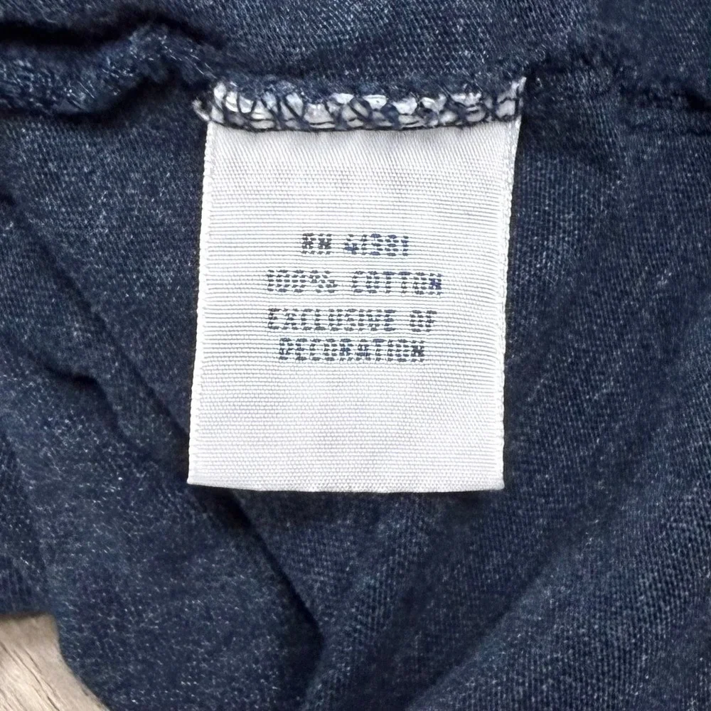 Polo Ralph Lauren Mens XL Navy Blue‎ Heather Pocket T-Shirt Cotton Pony Logo